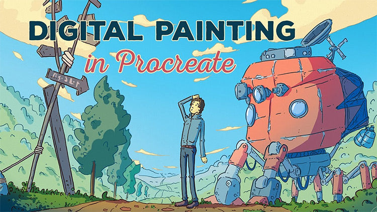 Digital Painting (Procreate) -Term2 Classes - starts on 2/5/2024